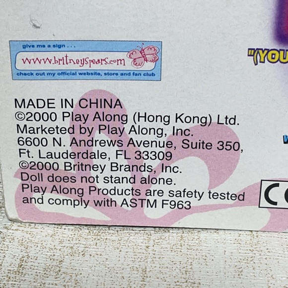 Rare 1999 Britney Spears "Baby One More Time" Doll - Picture 9 of 9